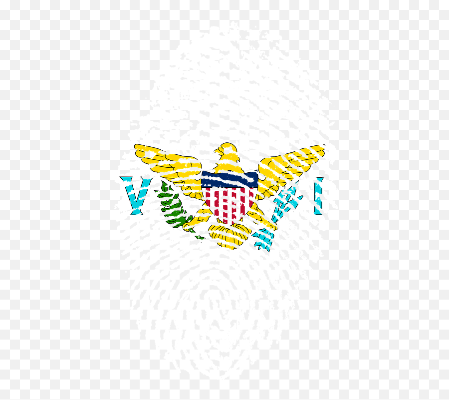 Virgin Islands Us United - Us Virgin Islands Flag Fingerprint Emoji,Caribbean Flag Emoji