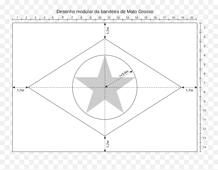 Bandeira De Mato Grosso - Dimensões Bandeira Do Brasil Emoji,Brazil Flag Emoji