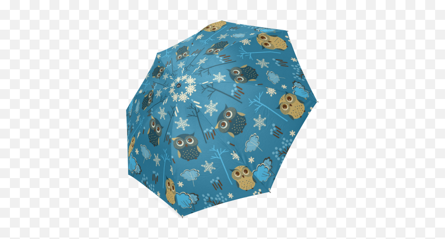 Owl Bird Foldable Rain Umbrella - Umbrella Emoji,Rain Umbrella Emoji
