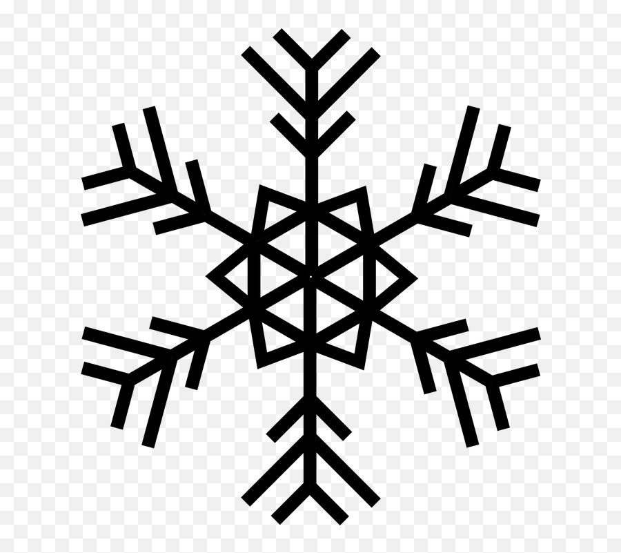 Christmas Snowflakes Line Drawing Png Emoji,Windy Emoji