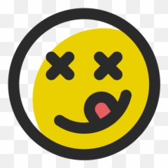 Png Yum Colored Stroke Emoticon - Quick Fleury Merogis Emoji