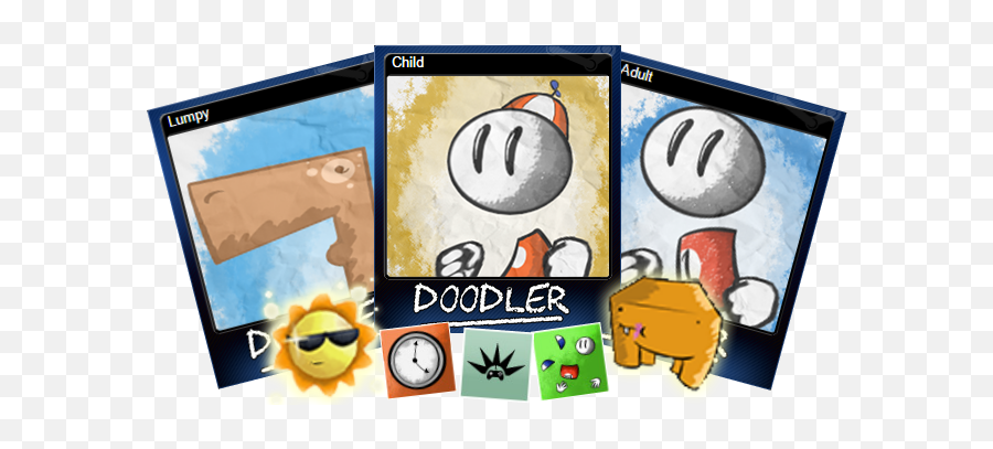 Trading Cards Achivements - Cartoon Emoji,Adult Text Emoticons