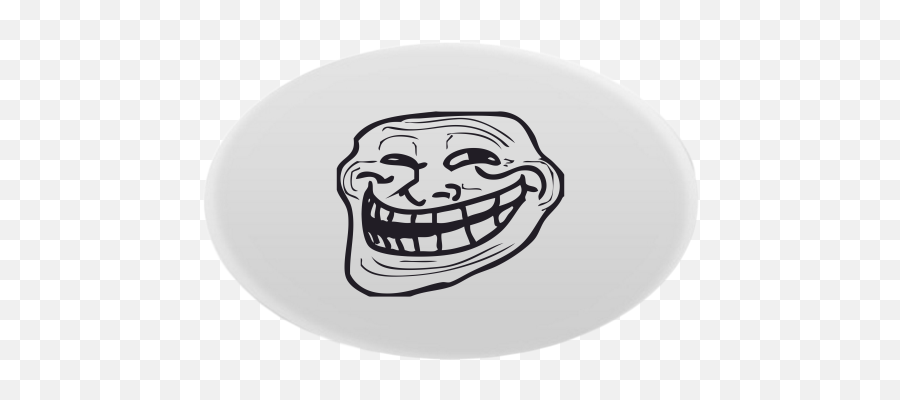 Troll Face - Troll Face Emoji,Emoticon Magnets