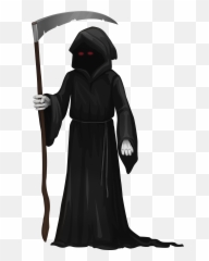 Transparent Background Grim Reaper Clipart - Png Emoji