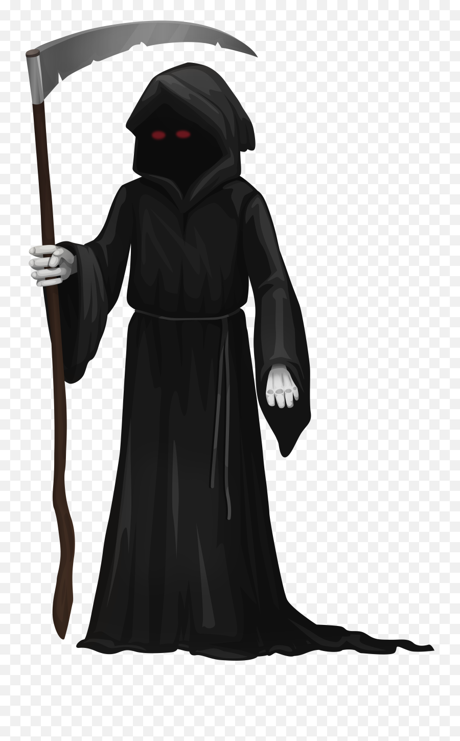 Transparent Background Grim Reaper Clipart - Transparent Grim Reaper Png Emoji,Grim Reaper Emoji