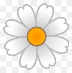 Flower Emoji Sticker Garden Reallybad - White Png