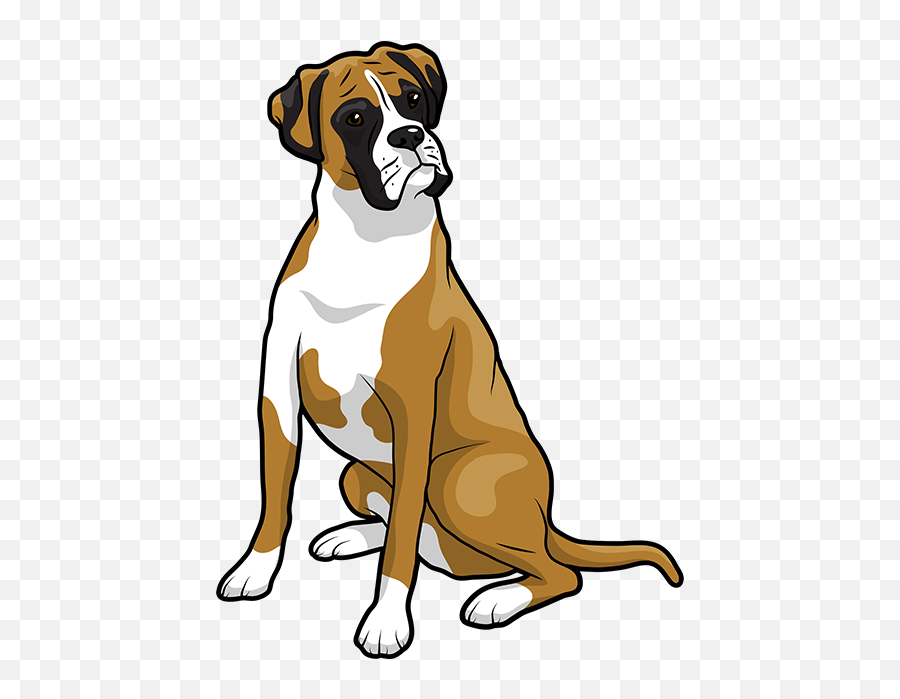 Boxermoji - Boxer Dog Jpg Clipart Emoji,Boxer Dog Emoji