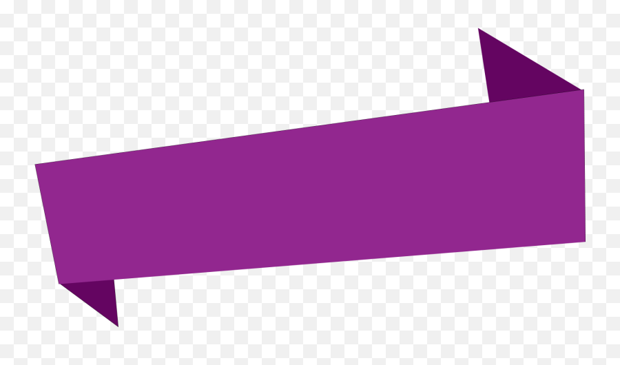Purple Ribbon Png - Purple Ribbon Banner Png Emoji,Purple Ribbon Emoji