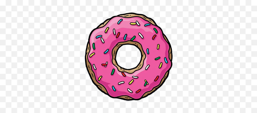 Those Donut Days - Donut Clipart Emoji,The Simpsons Emoji