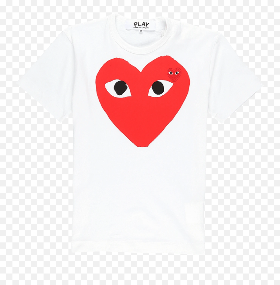 Big Red Heart Png - Comme Des Garcons Play Emoji,Hearth Emoji