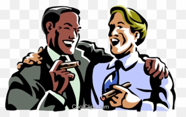 4454 Laughing Free Clipart - Two Men Cartoon Emoji