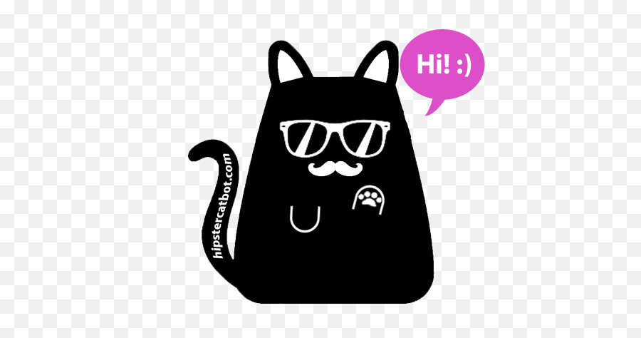 Mica The Hipster Cat Bot Devpost - Mica The Hipster Cat Bot Chatbot Emoji,Cat Emoji Text