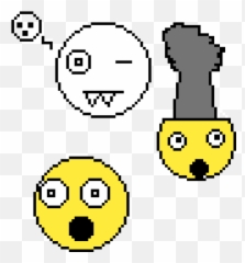 Pixilart - Happy Emoji,Thanos Emoji