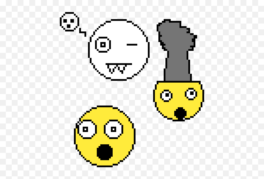 Pixilart - Happy Emoji,Thanos Emoji