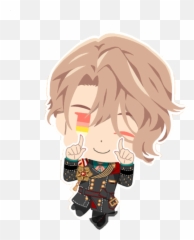 Obey Me Emojis Transparent Background - Asmodeus Chibi