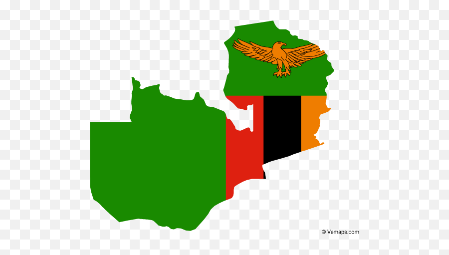 Flag Map Of Zambia - Zambia Map Vector Emoji,Ecuadorian Flag Emoji
