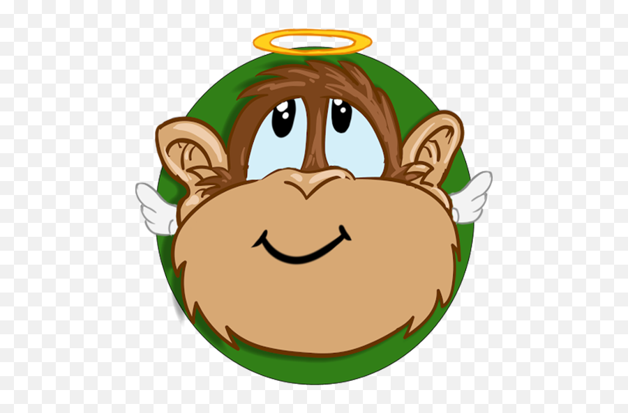 Emokis From Heaven Monkey Games Heaven Mario Characters - Good Luck Monkey Emoji,Raining Emoji