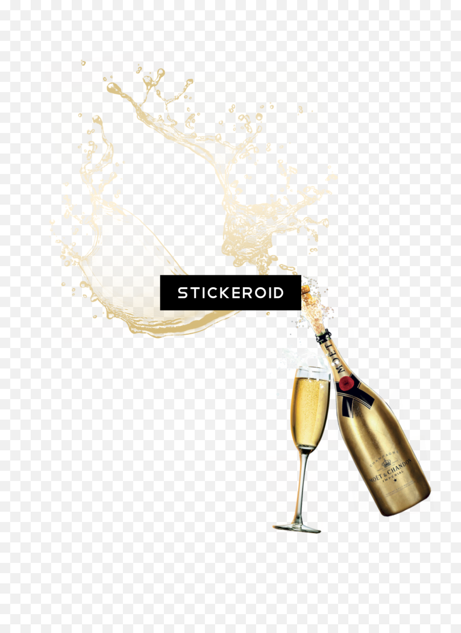 Champagne Popping Drink - Champagne Emoji,Clinking Glasses Emoji