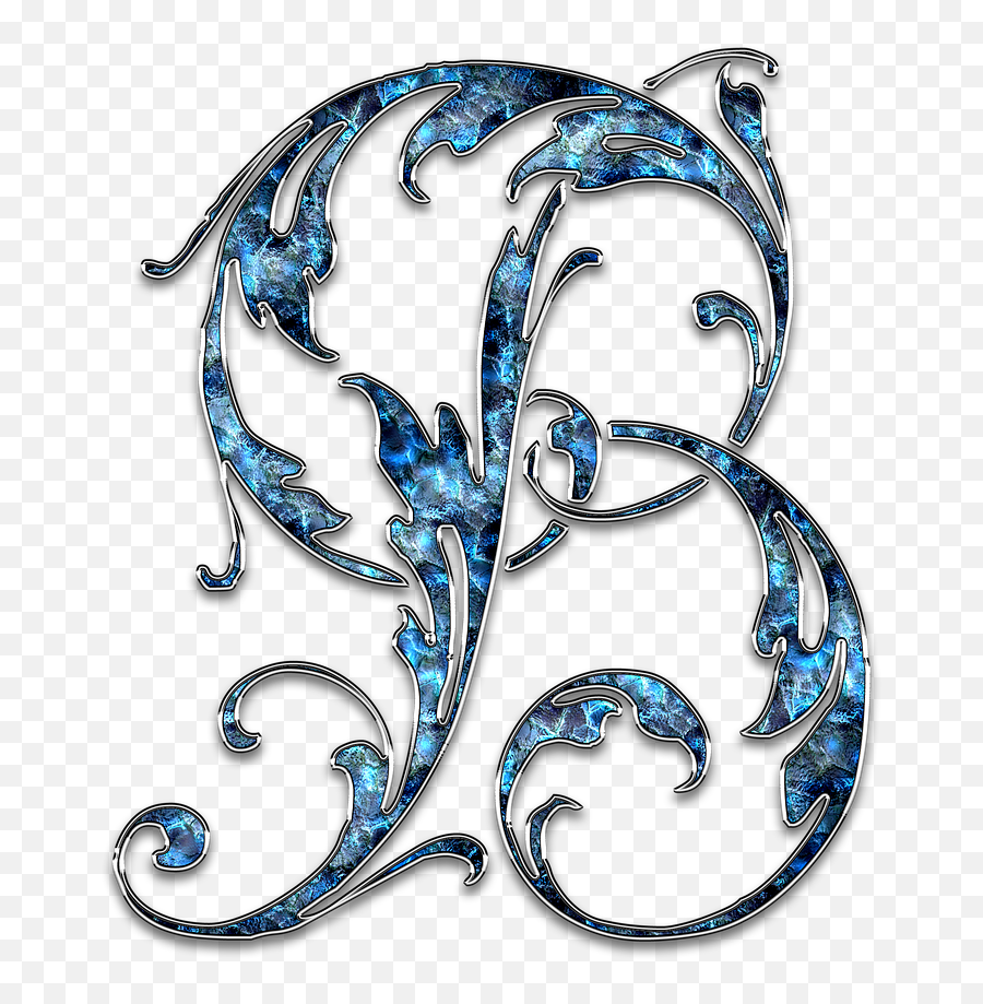 Free Image On Pixabay - Letter Letter B B Initials Font Fancy Decorative Letter B Emoji,B Letter Emoji