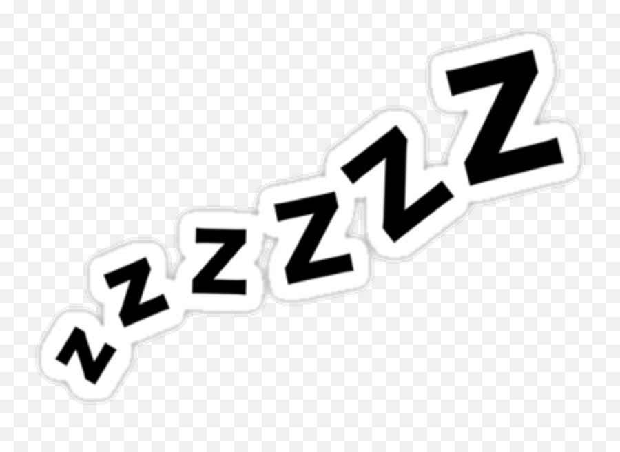 Download Hd - Transparent Sleeping Zzz Clipart Emoji,Where Is The Zzz Emoji