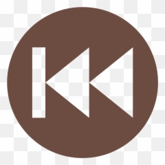 Eo Circle Brown Rewind - Dot Emoji