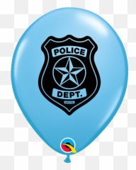 Police Dept - Police Dept Latex Balloons Emoji,Police Badge Emoji