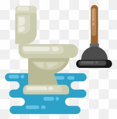 Water In Toilet Clipart - Plumbing Fitting Emoji