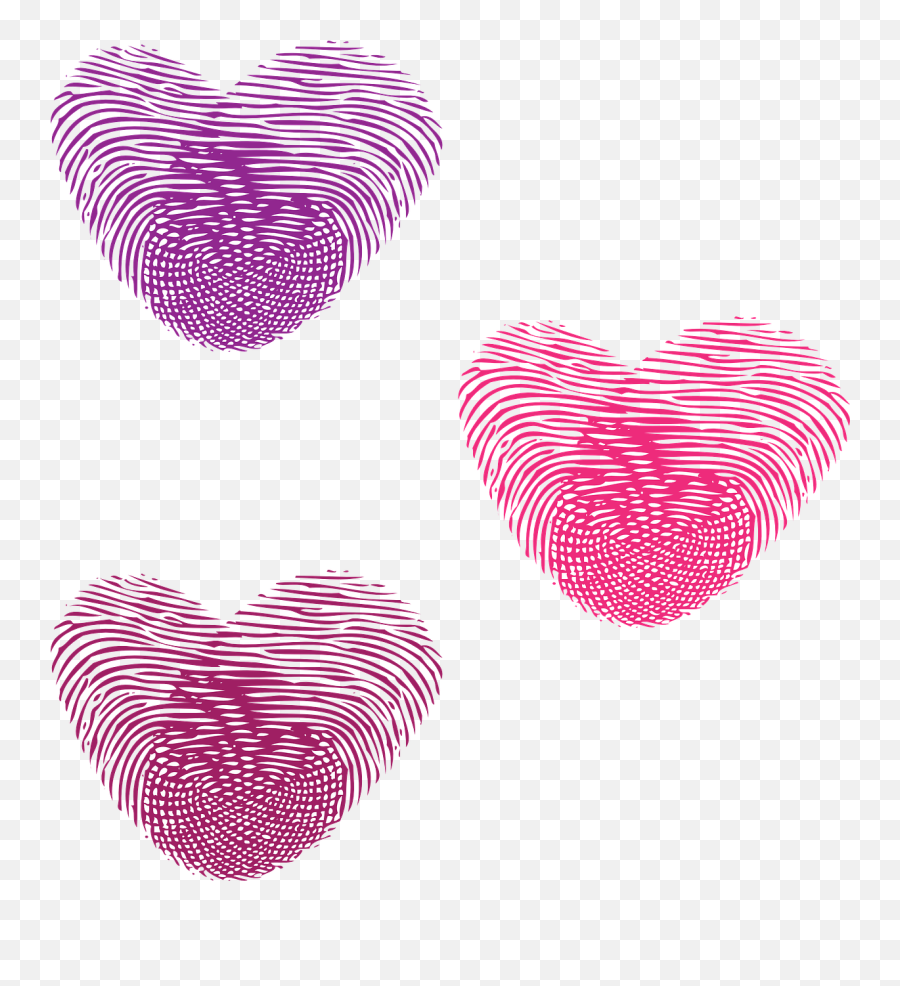 Heart Love Hearts Thumbprint Wedding - Heart With Fingerprint Transparent Emoji,Wedding Emoji Game