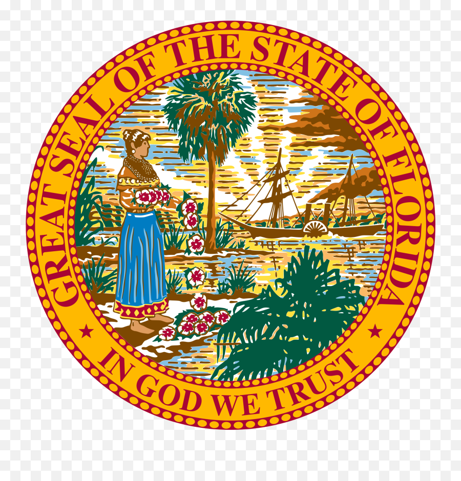 Trial Of George Zimmerman - Florida State Seal Emoji,Watch Emoji Movie Online Free