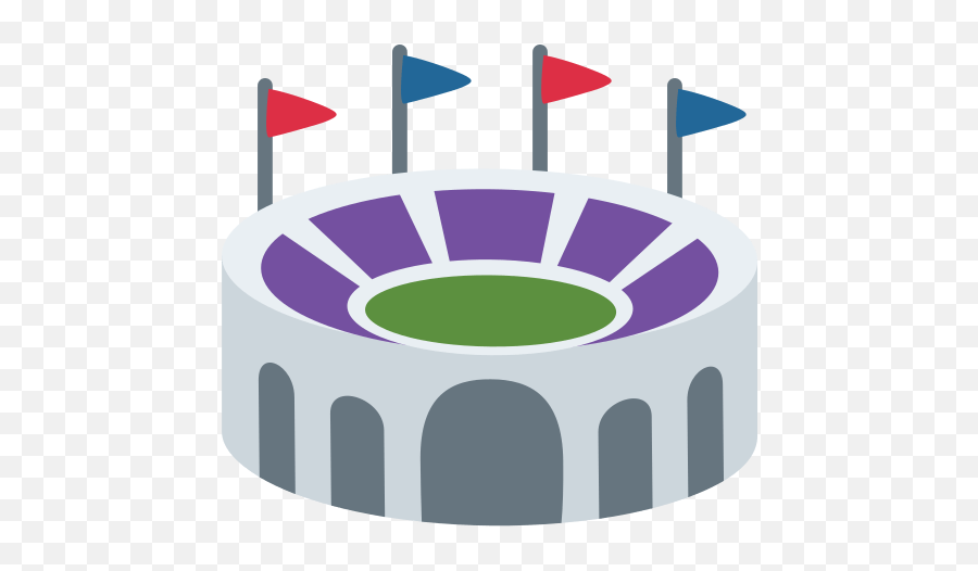 Stadium Emoji Meaning With Pictures - Stadio Emoji Png,Castle Emoji