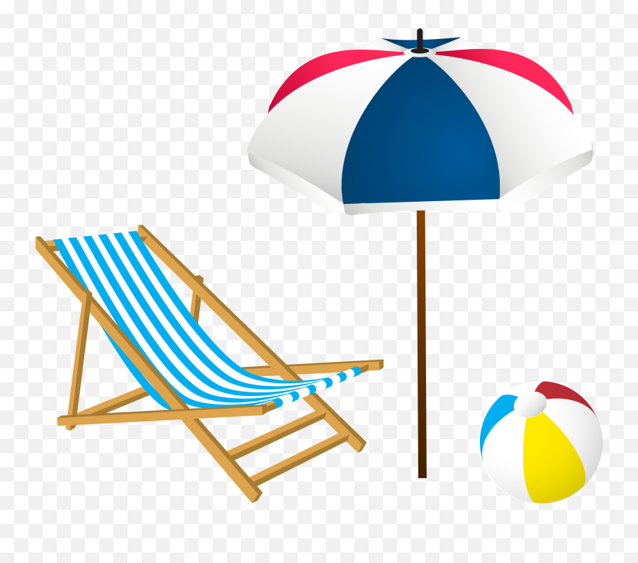 Free Beach Clip Art Png Download Free - Summer Beach Clip Art Emoji,Beach Emoji Png