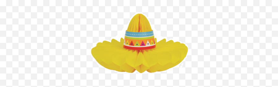 Honeycomb Sombrero Hat - Illustration Emoji,Sombrero Emoji