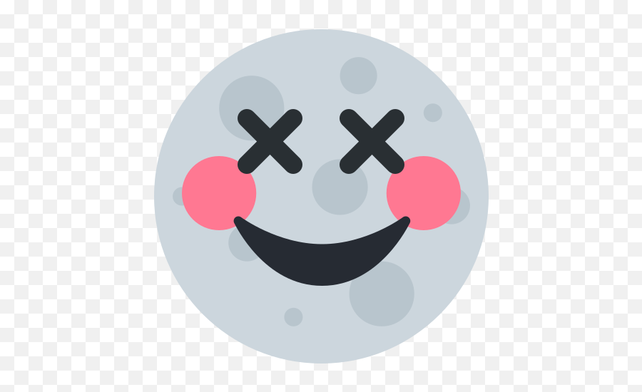 Beeping Town - Circle Emoji,Blue Moon Emoji