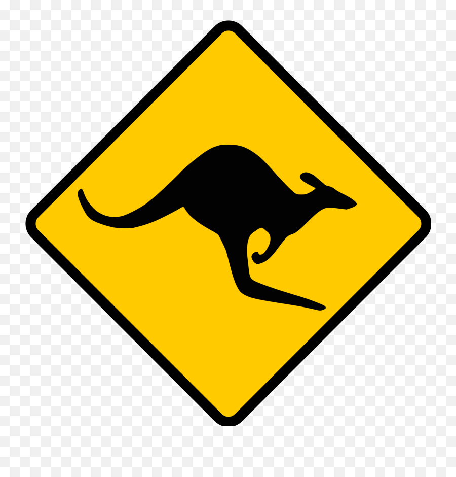 Hop - Kangaroo Road Sign Emoji,Android Emojis Meaning