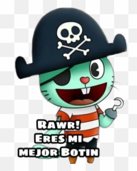 Happy Tree Friends Stickers For Whatsapp - Russel Happy Tree Friends Emoji,Rawr Emoji