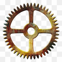 Rusty Gears Transparent Png Clipart - Png Clipart Steampunk Png Emoji,Gears Emoji