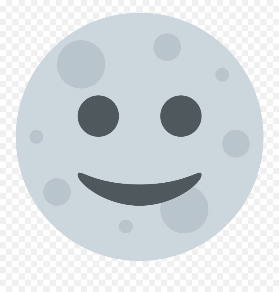 Twemoji2 1f31d - Moon With Face Emoji,Green Face Emoji