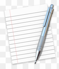 Textedit Icon - Text Editor Mac Icon Emoji,Paper And Pen Emoji