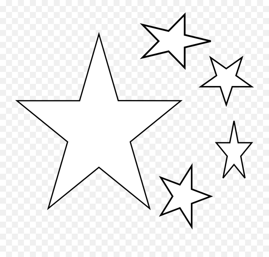 Free Black And White Stars Download Free Clip Art Free - Old New England Flag Emoji,Black Star Emoji