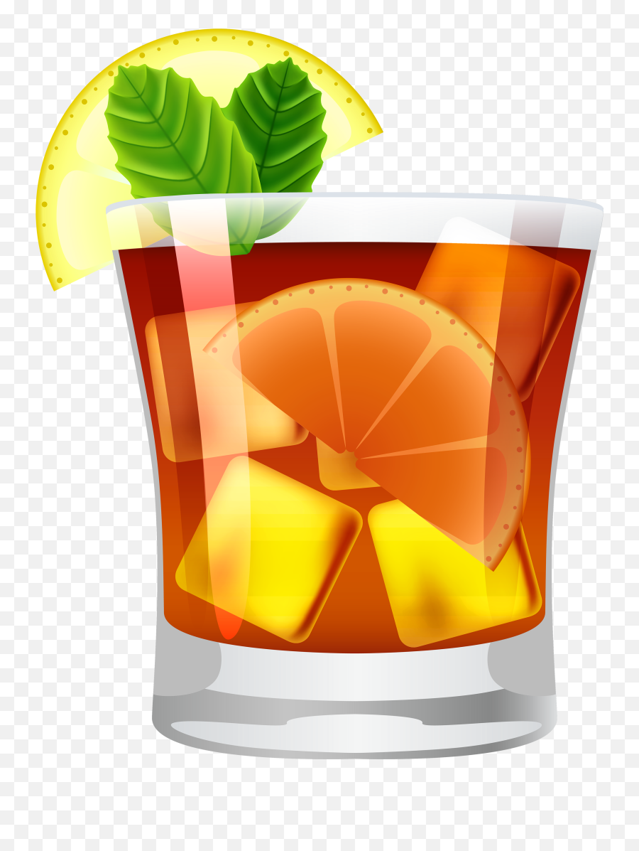 Cocktail Liquor Clipart - Cocktail Clipart Png Emoji,Alcohol Emoji