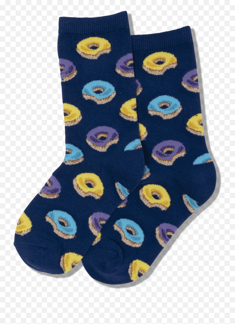 Kidu0027s Donut Crew Socks U2013 Hotsox - Sock Emoji,Footprint Emoji