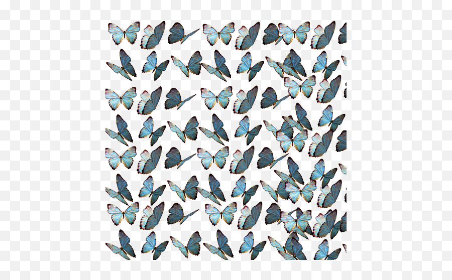Emoji Background Blue Green White Black - Butterfly Emoji Background,Blue Butterfly Emoji