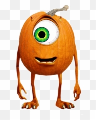 Happy Halloween From Mike The Monster Halloween Clipart - Shrek Mike Wazowski Meme Emoji,Pumpkin Emoticon