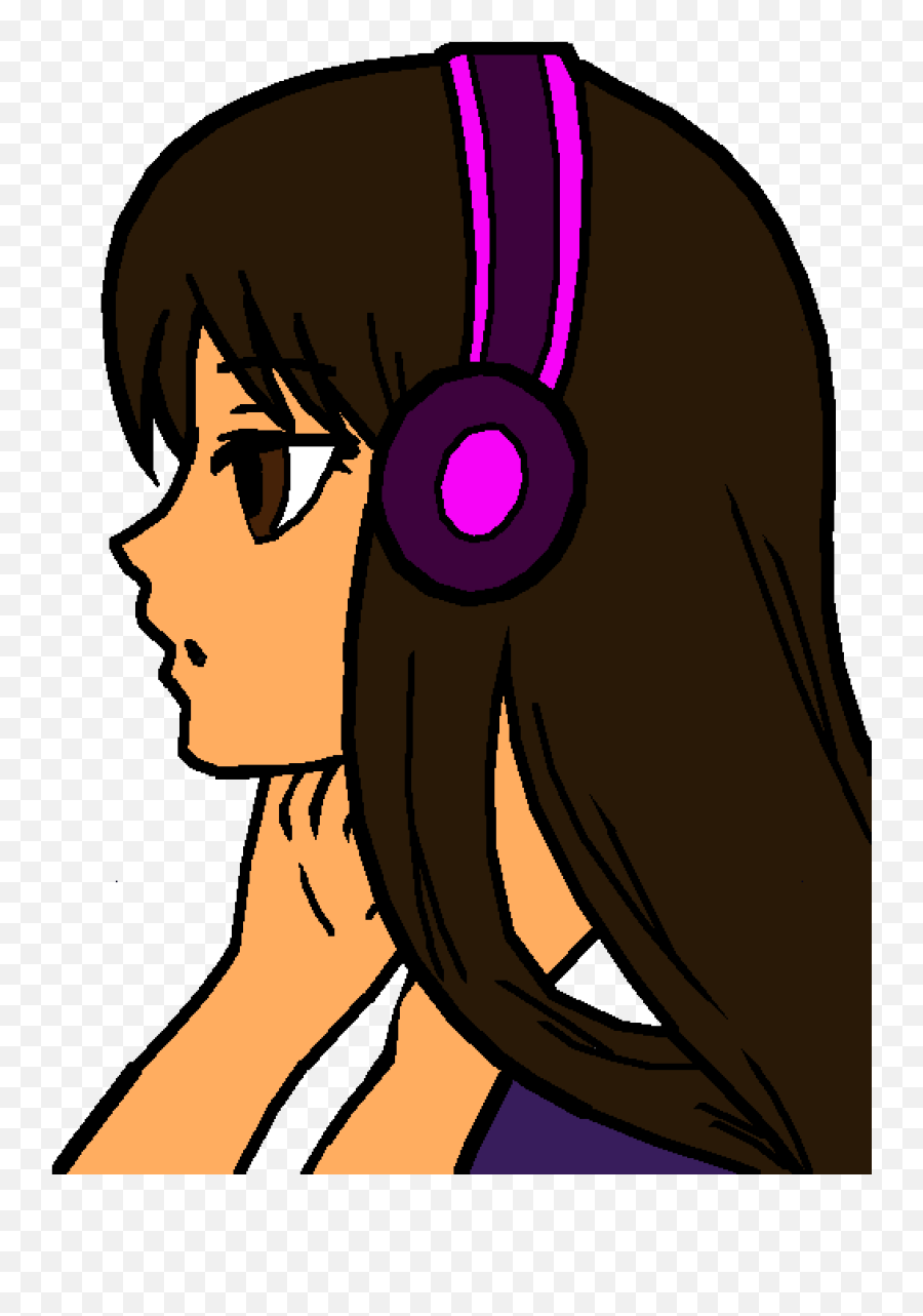 When You Feel Down Listen To Music Or - Denki As A Girl Emoji,Emoji Listening To Music