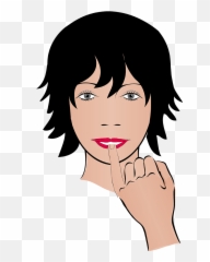 Stop Biting Nails Clipart - Portable Network Graphics Emoji,Biting Nails Emoji