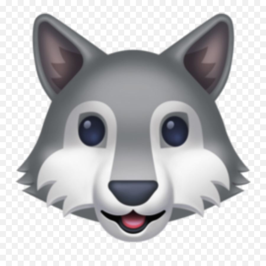 Wolf Emoji Sticker,Wolf Emoji Png