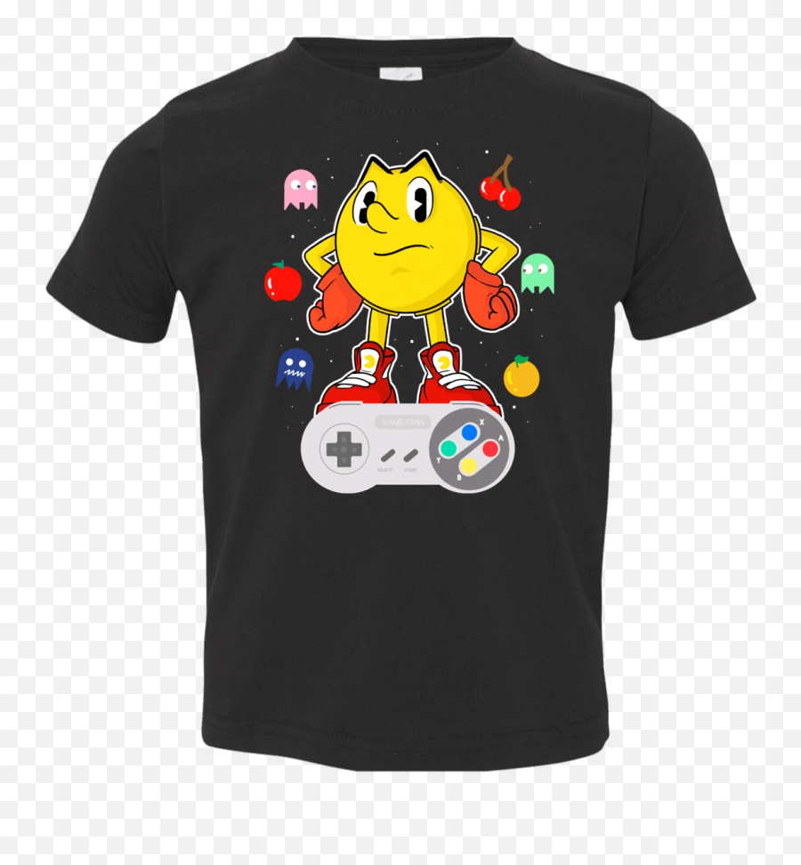 Lever Pac - Man Toddler Premium Tshirt Pac Man Shirt Emoji,Toothless Smile Emoji