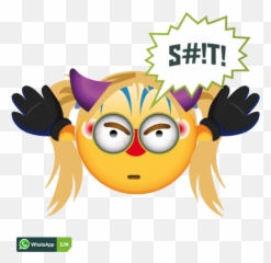 Geburtstag Emoji Mit Clown - Emoticon