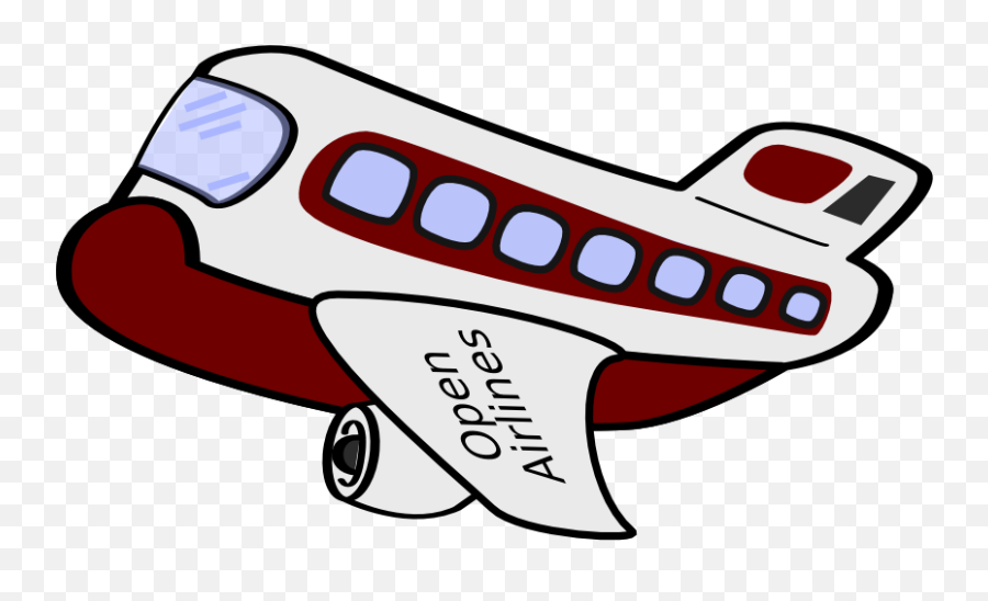 Airplane Emoji Collection 1 - Cute Airplane Clipart Transparent Background,Emoji Airplane