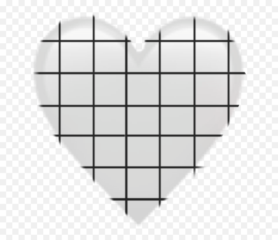 Black White Emoji Heart Sticker By Josephine - Line Art,Black White Emoji